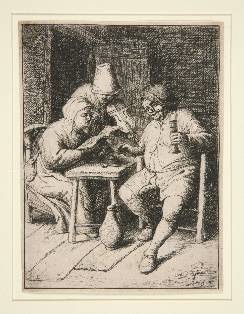 El concierto de Adriaen van Ostade