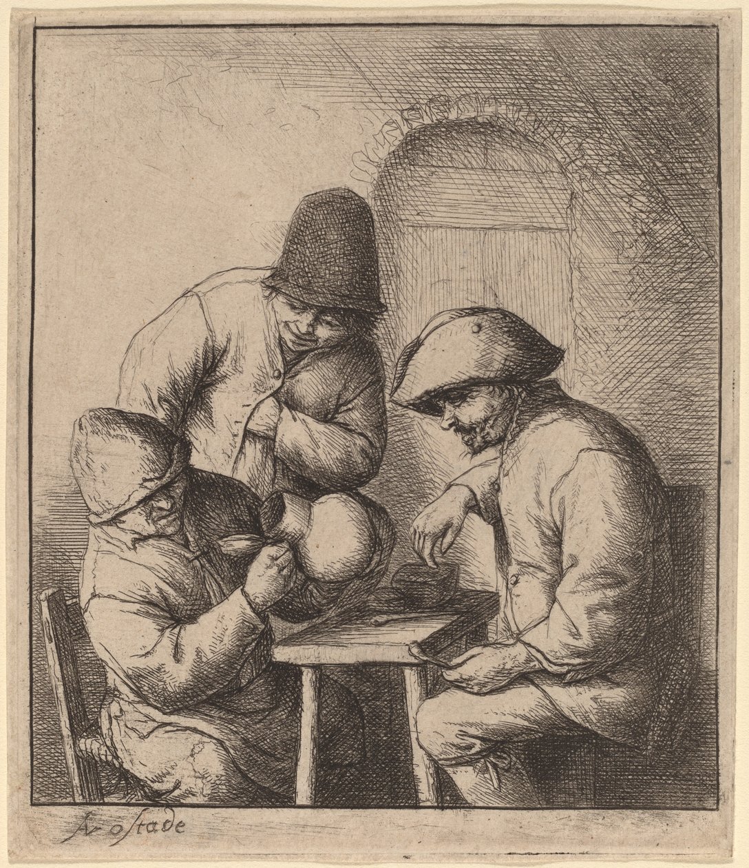 La jarra vacía de Adriaen van Ostade
