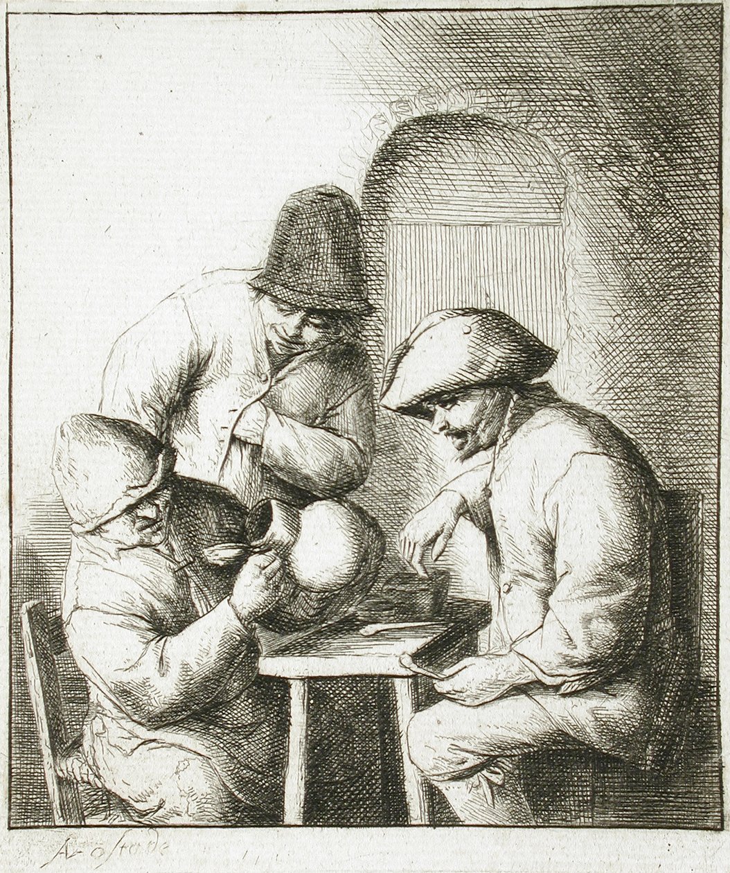 La jarra vacía de Adriaen van Ostade