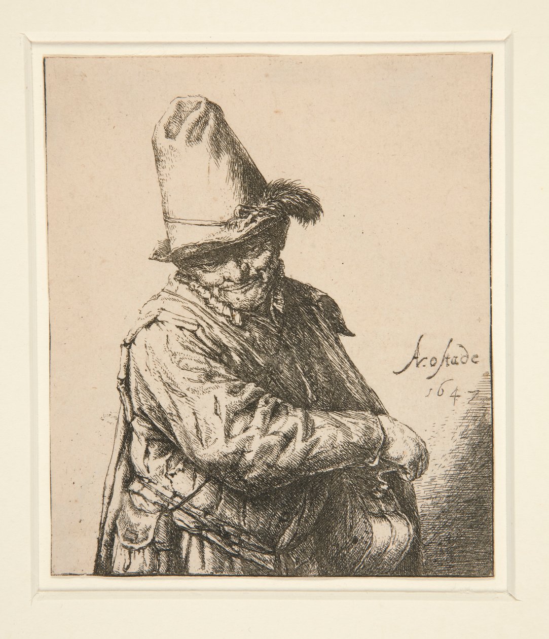 El organillero de Adriaen van Ostade