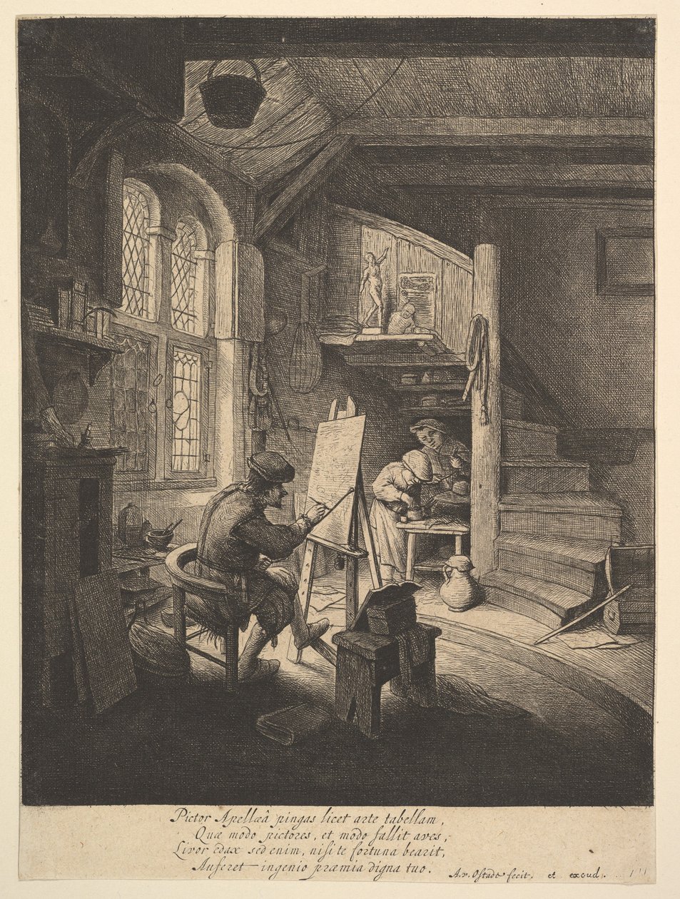 El pintor de Adriaen van Ostade