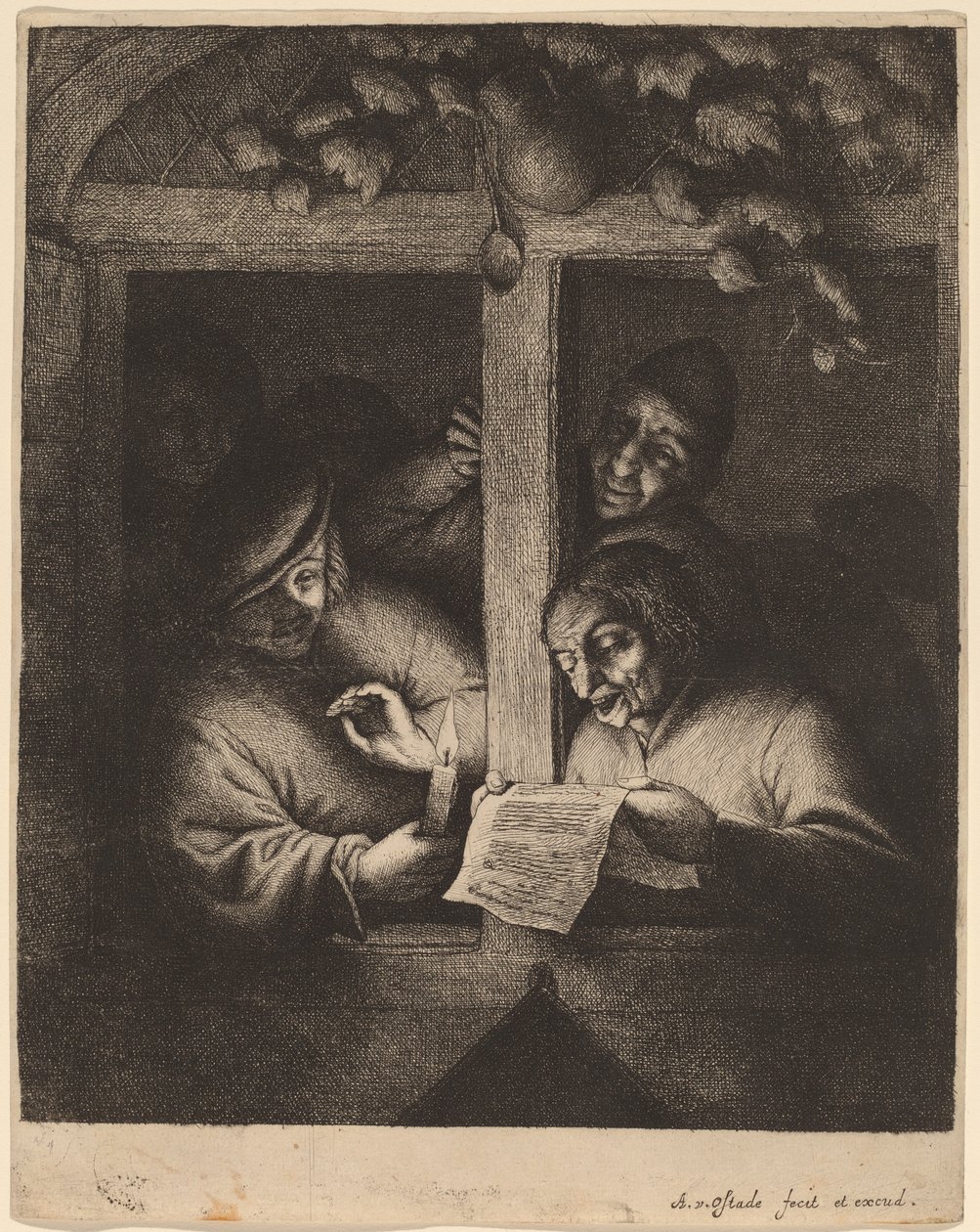 Los Cantantes de Adriaen van Ostade