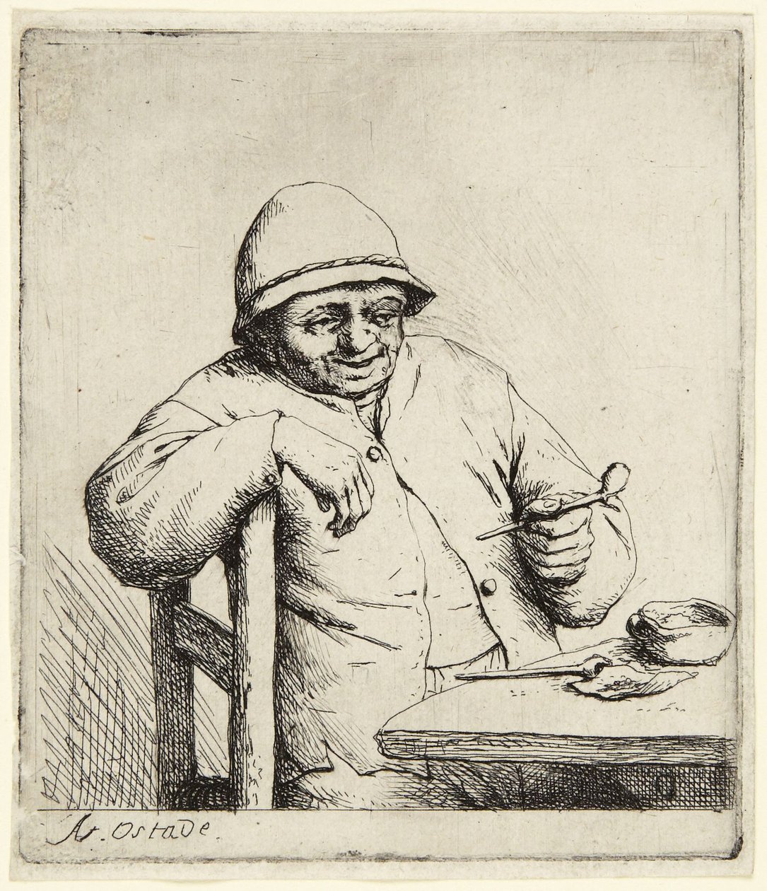 El fumador de Adriaen van Ostade