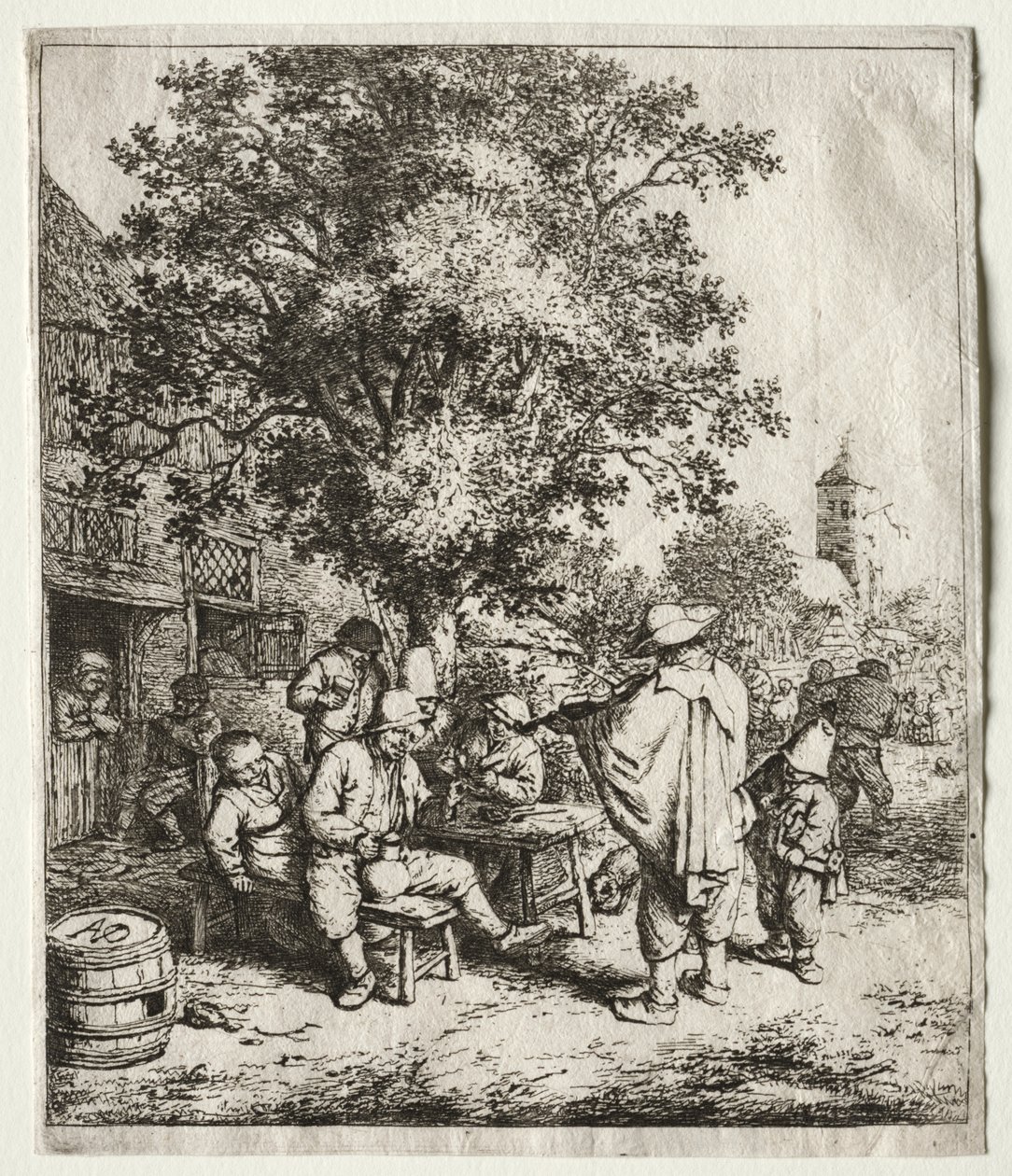 El Violinista y el Niño de la Zanfona de Adriaen van Ostade