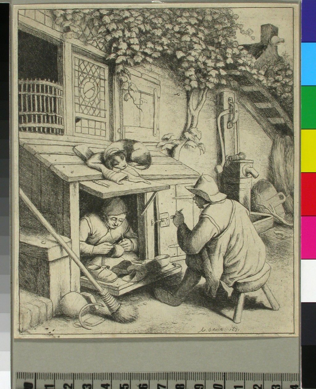 Ohne Titel de Adriaen van Ostade