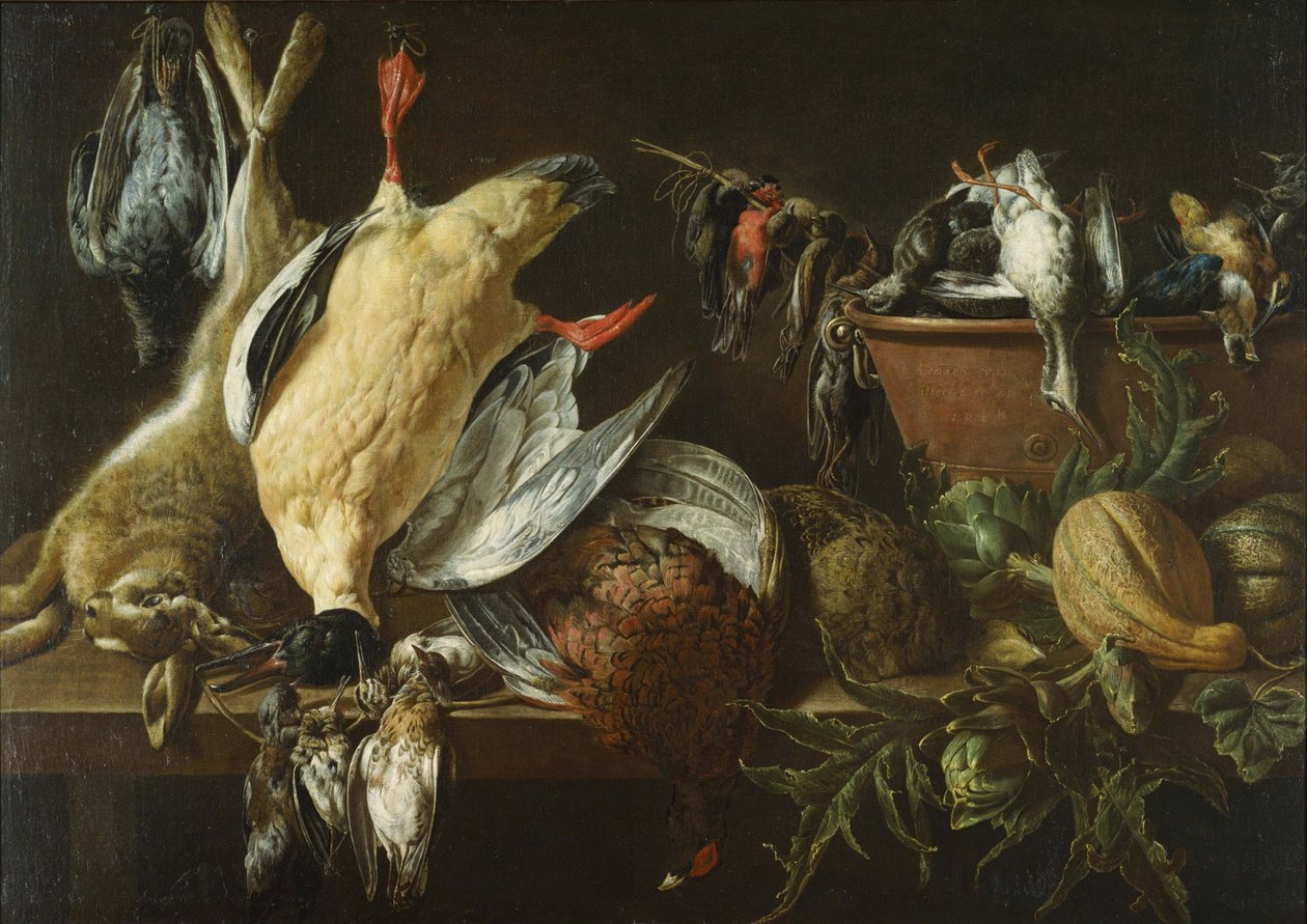 Juegos y vegetales de Adriaen van Utrecht