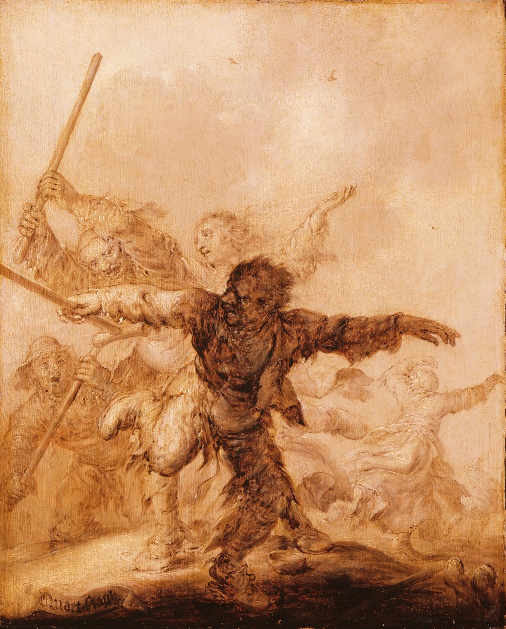 Golpes de ira de Adriaen van de Venne