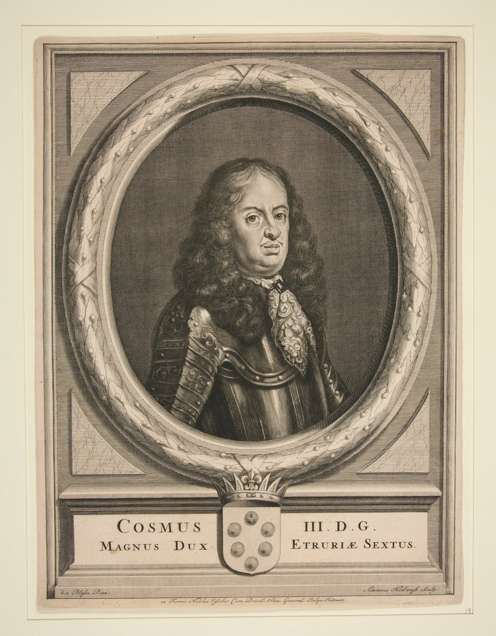 Cosimo III (1 de 31 retratos) de Adrian Haelwegh