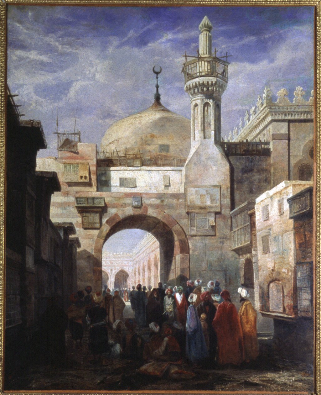 Mezquita de El Cairo de Adrien Dauzats