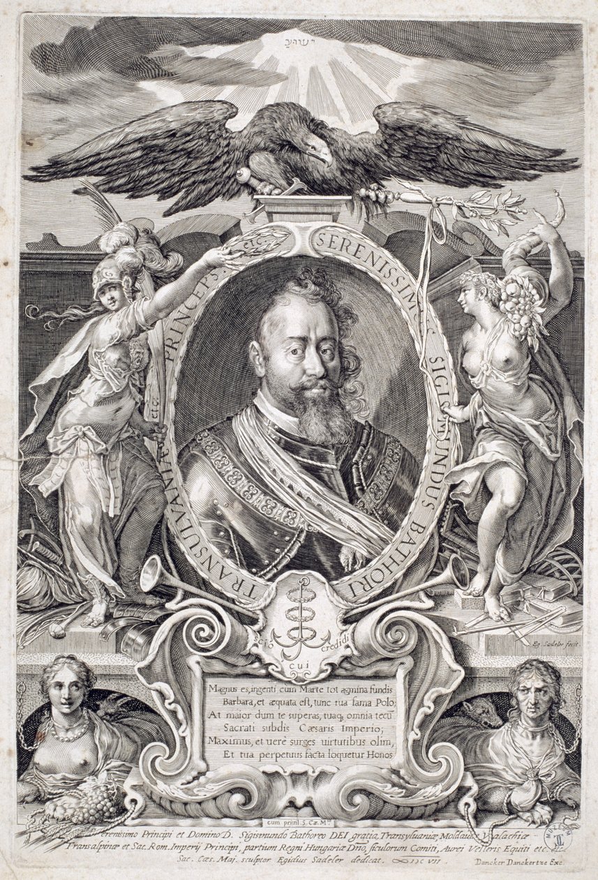 Segismundo Báthory (1572-1613) 1607 de Aegidius Sadeler or Saedeler