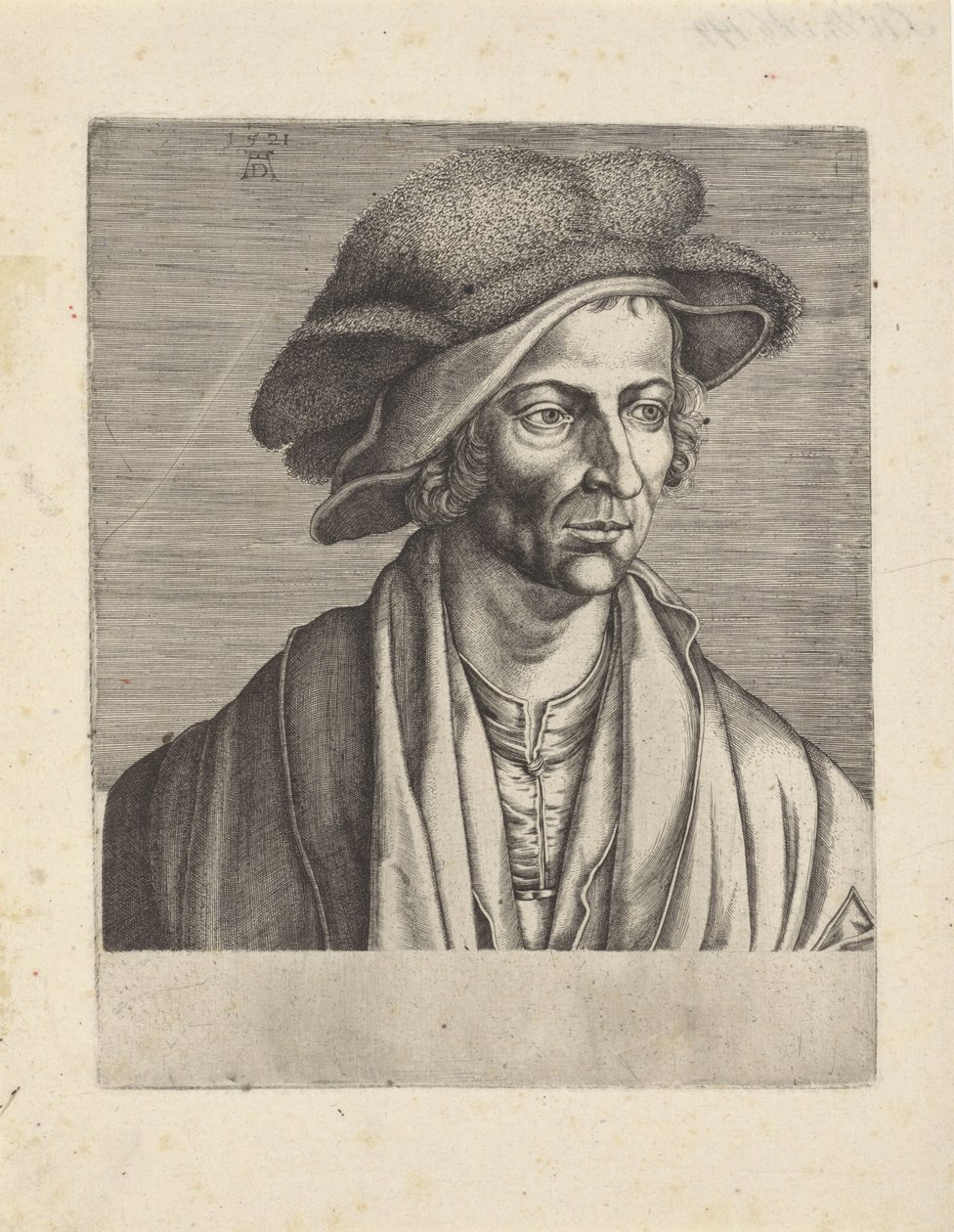 Retrato de Joaquín Patinier de Egidius  Sadeler (II)