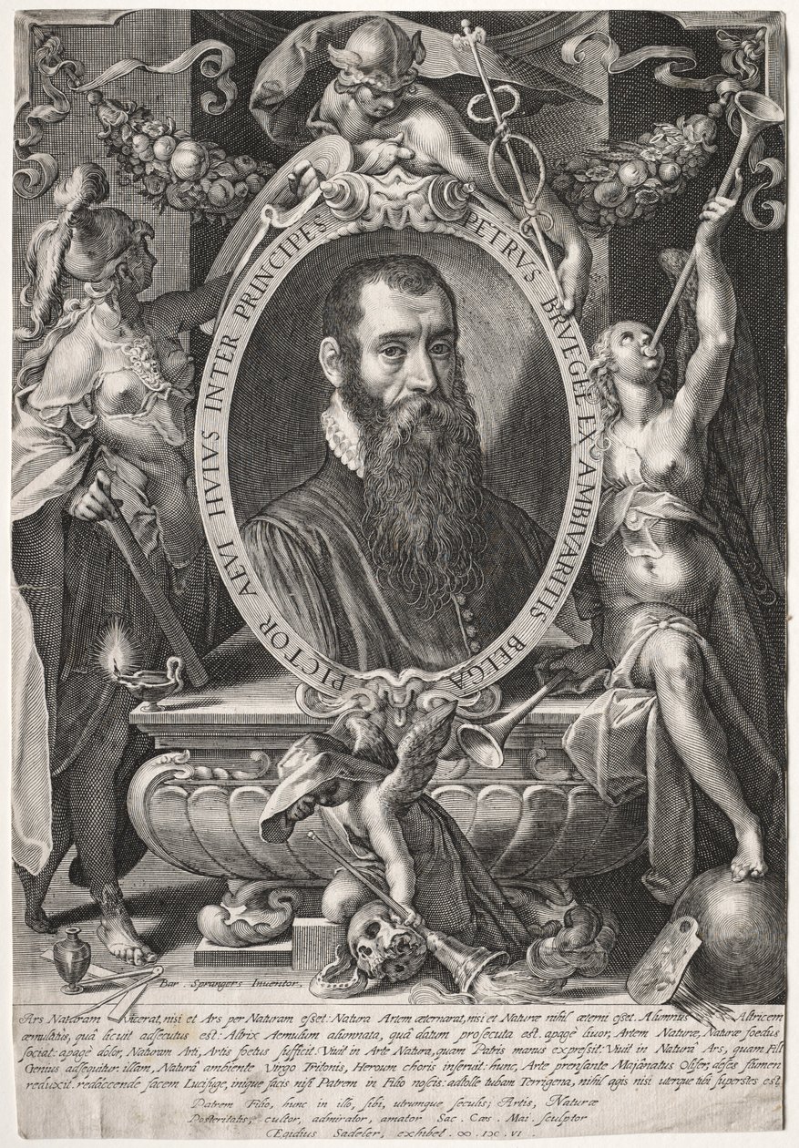 Peter Bruegel, 1606 de Aegidius Sadeler or Saedeler