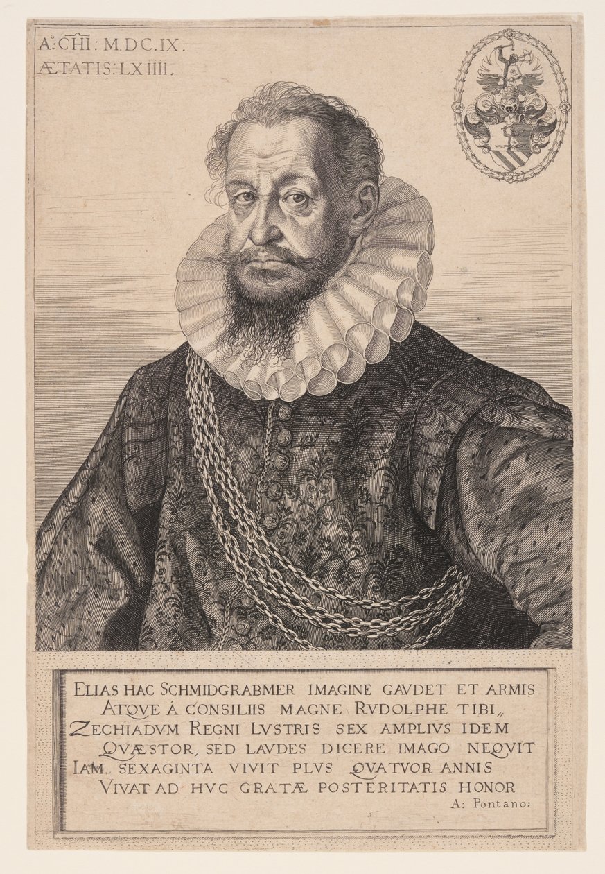 Elias Schmidgrabner, Consejero de Hacienda de Aegidius Sadeler II