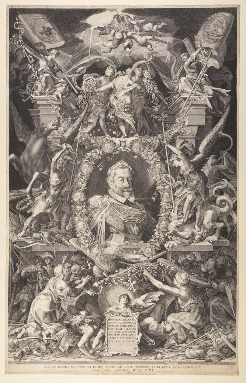 Emperador Matías de Aegidius Sadeler II