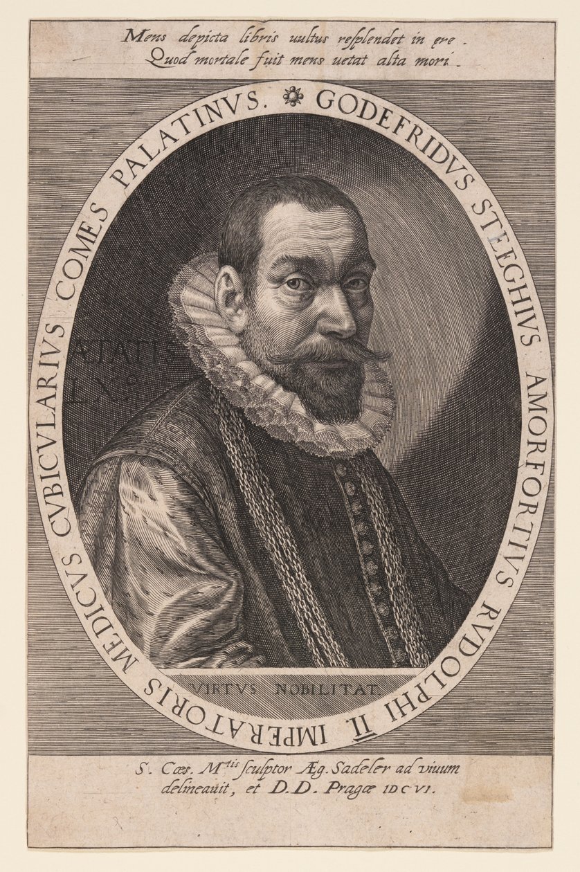 Godfried Steeghuis, médico y chambelán de Aegidius Sadeler II