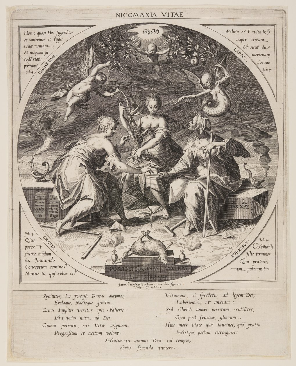 Los tres destinos de Aegidius Sadeler II