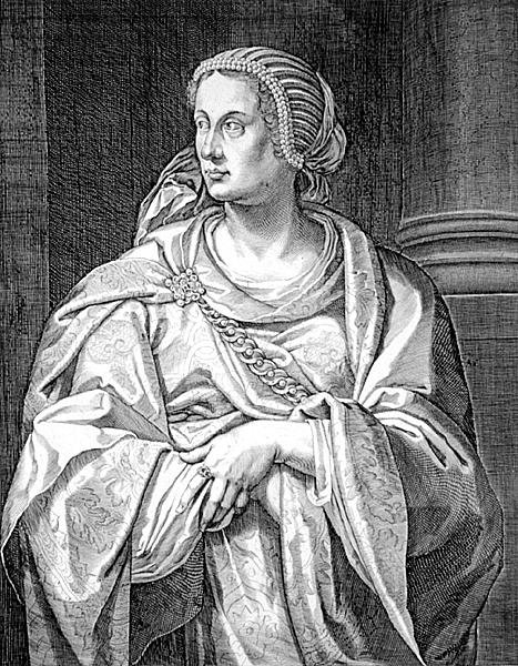 Albia Terenta, madre de Otho de Aegidius Sadeler or Saedeler