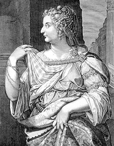 Domitia Longina esposa de Domiciano de Aegidius Sadeler or Saedeler