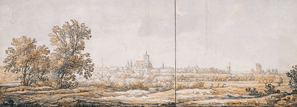 Vista de Arnhem desde el sur de Aelbert Cuyp