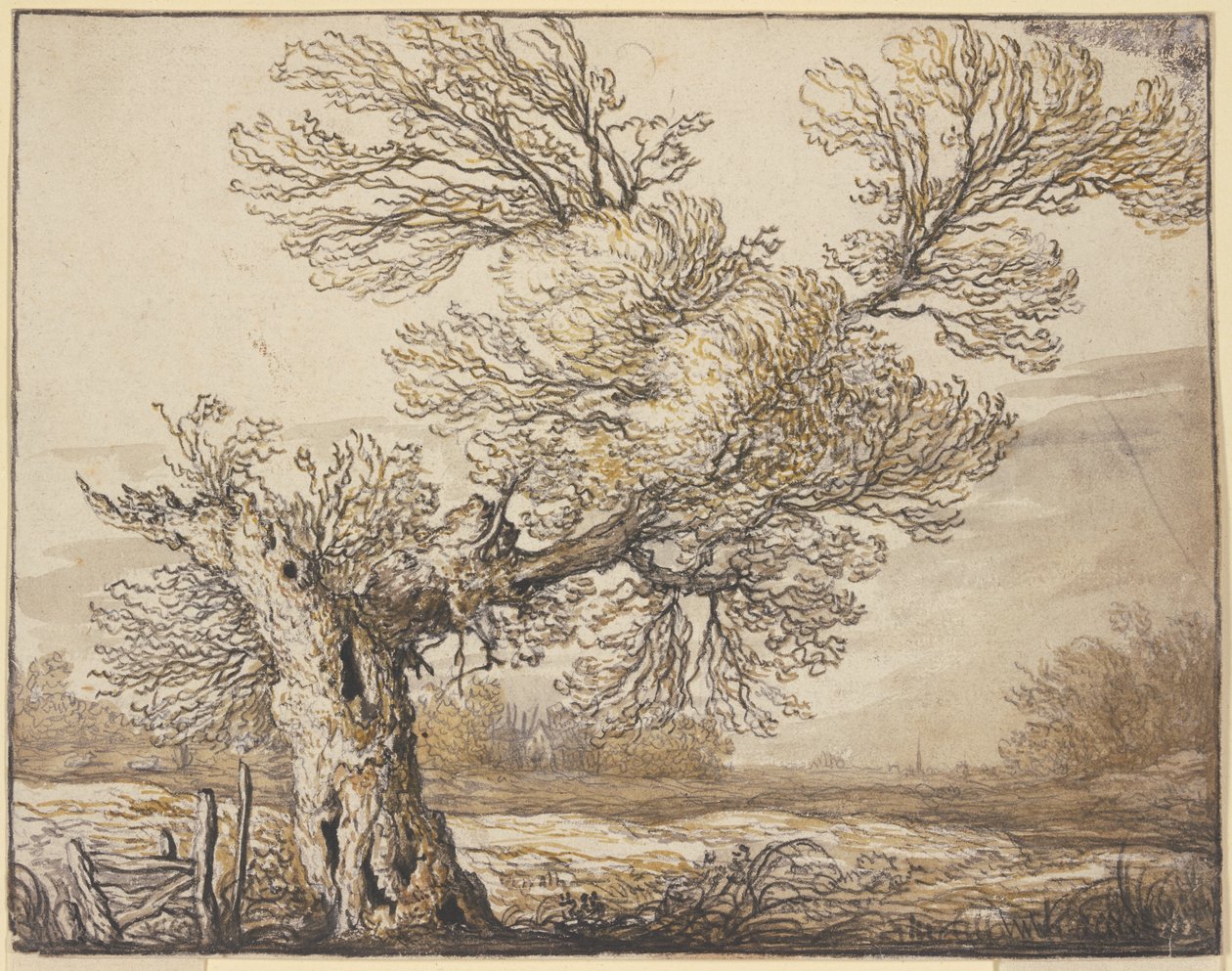 Paisaje cerca de Dordrecht de Aelbert Cuyp