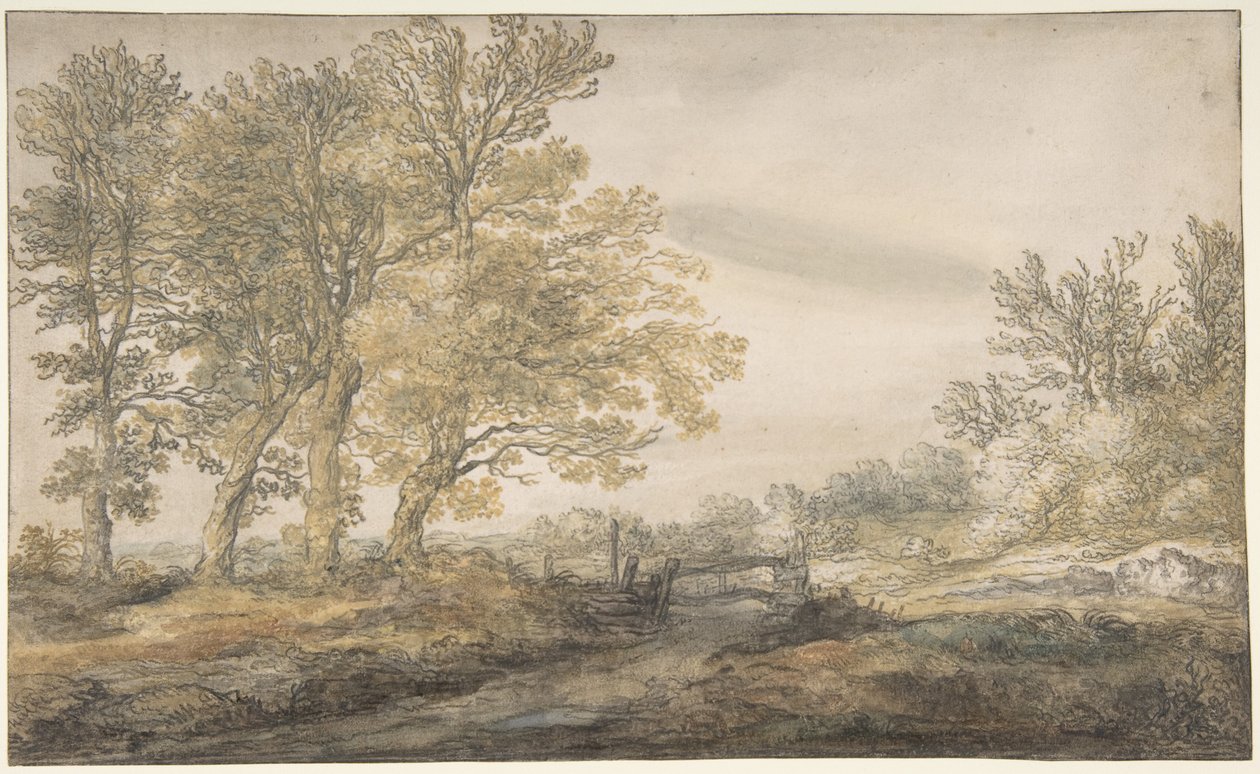 Paisaje con árboles de Aelbert Cuyp