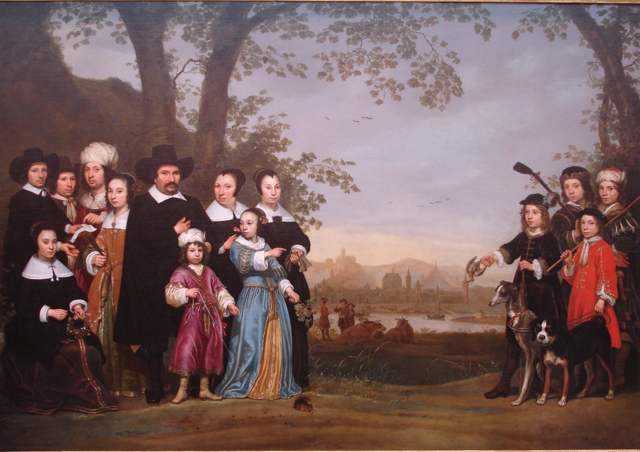 Retrato de la familia Sam de Aelbert Cuyp