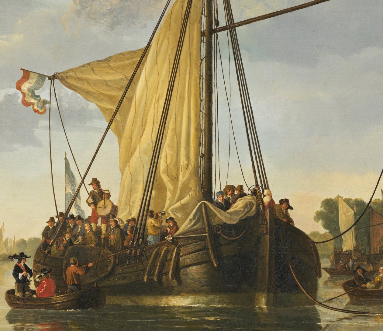 El Maas en Dordrecht de Aelbert Cuyp