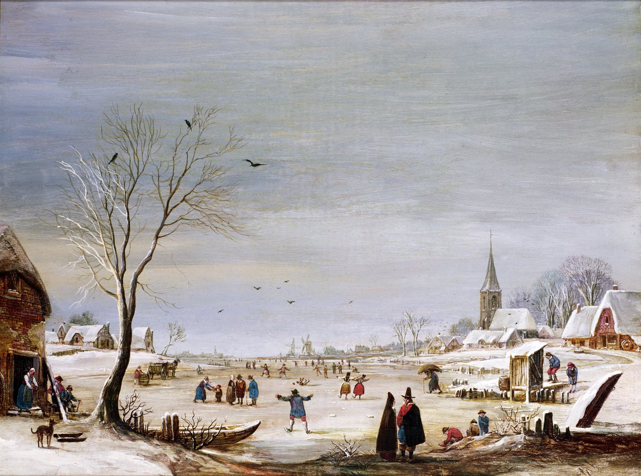 Paisaje de invierno de Aert van der Neer