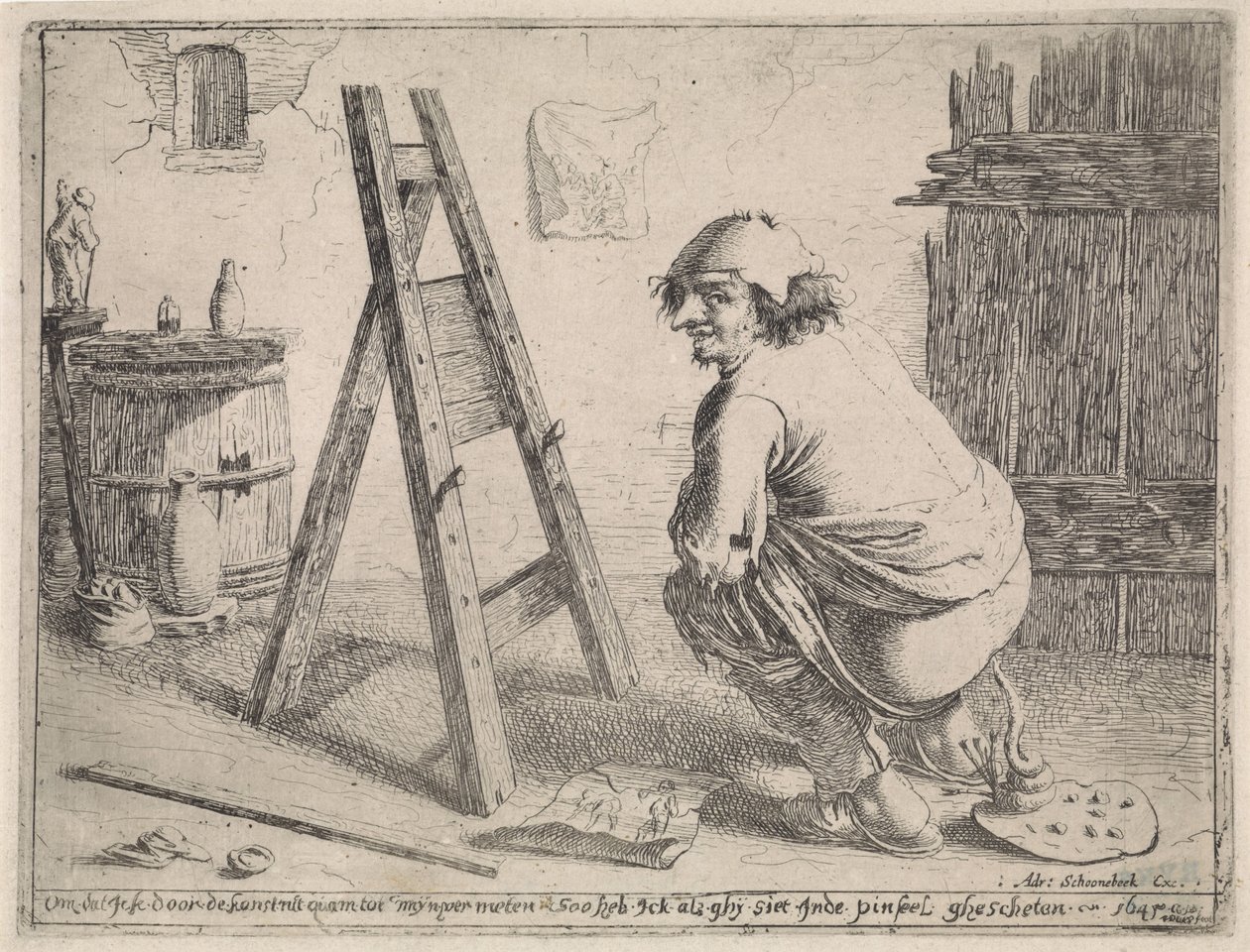 El artista de mierda de Aert van Waes