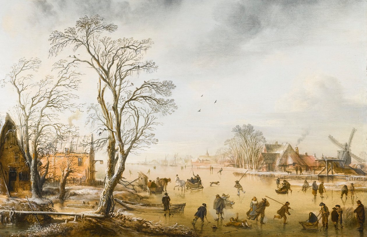 Paisaje de invierno de Aert van der Neer