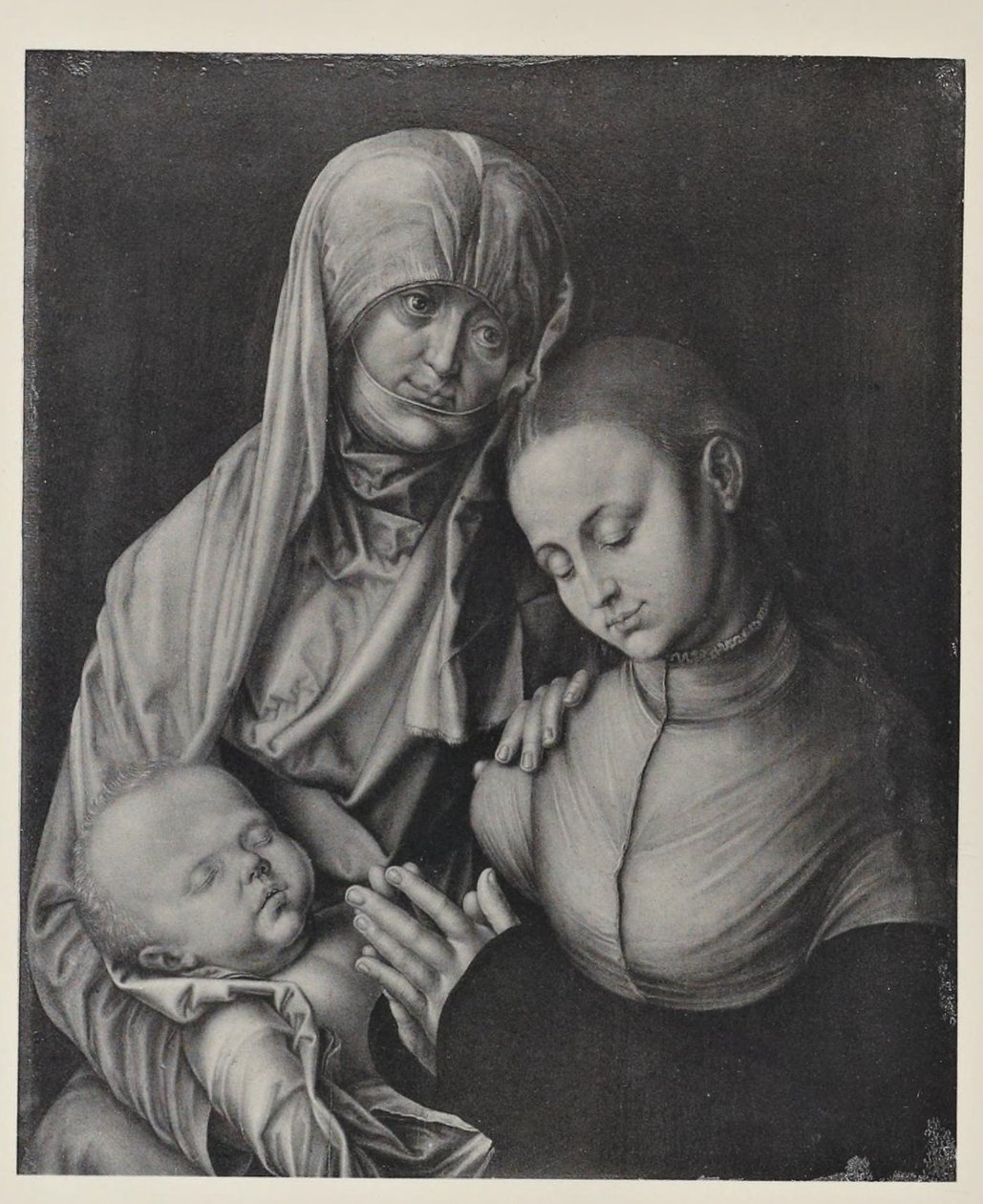 Virgen con el Niño y Santa Ana. de After Albrecht Dürer
