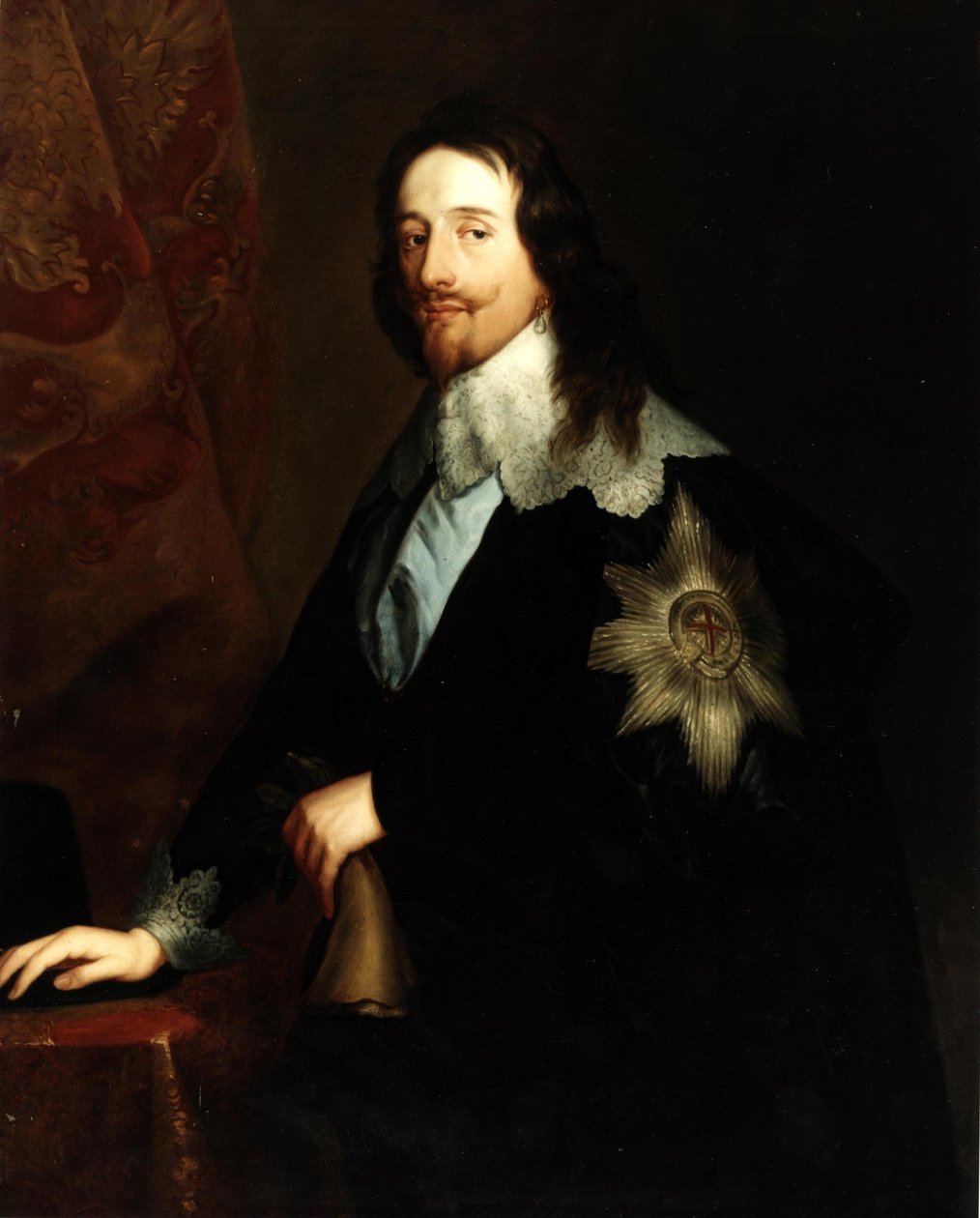 Retrato del rey Carlos I (1600-1649) de after Anthony van Dyck
