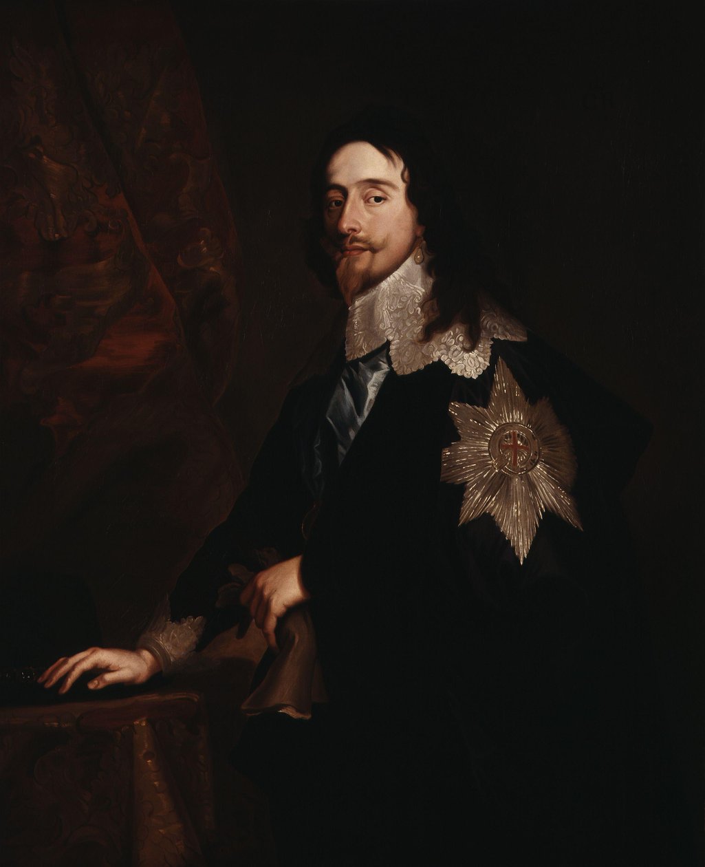 Retrato del rey Carlos I (1600-1649) de after Anthony van Dyck