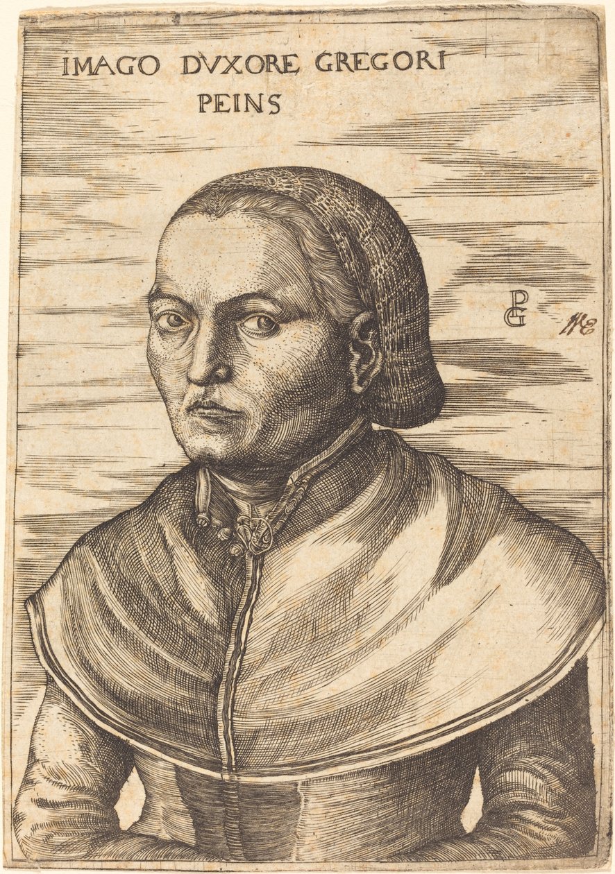 Esposa de Georg Pencz de After Georg Pencz