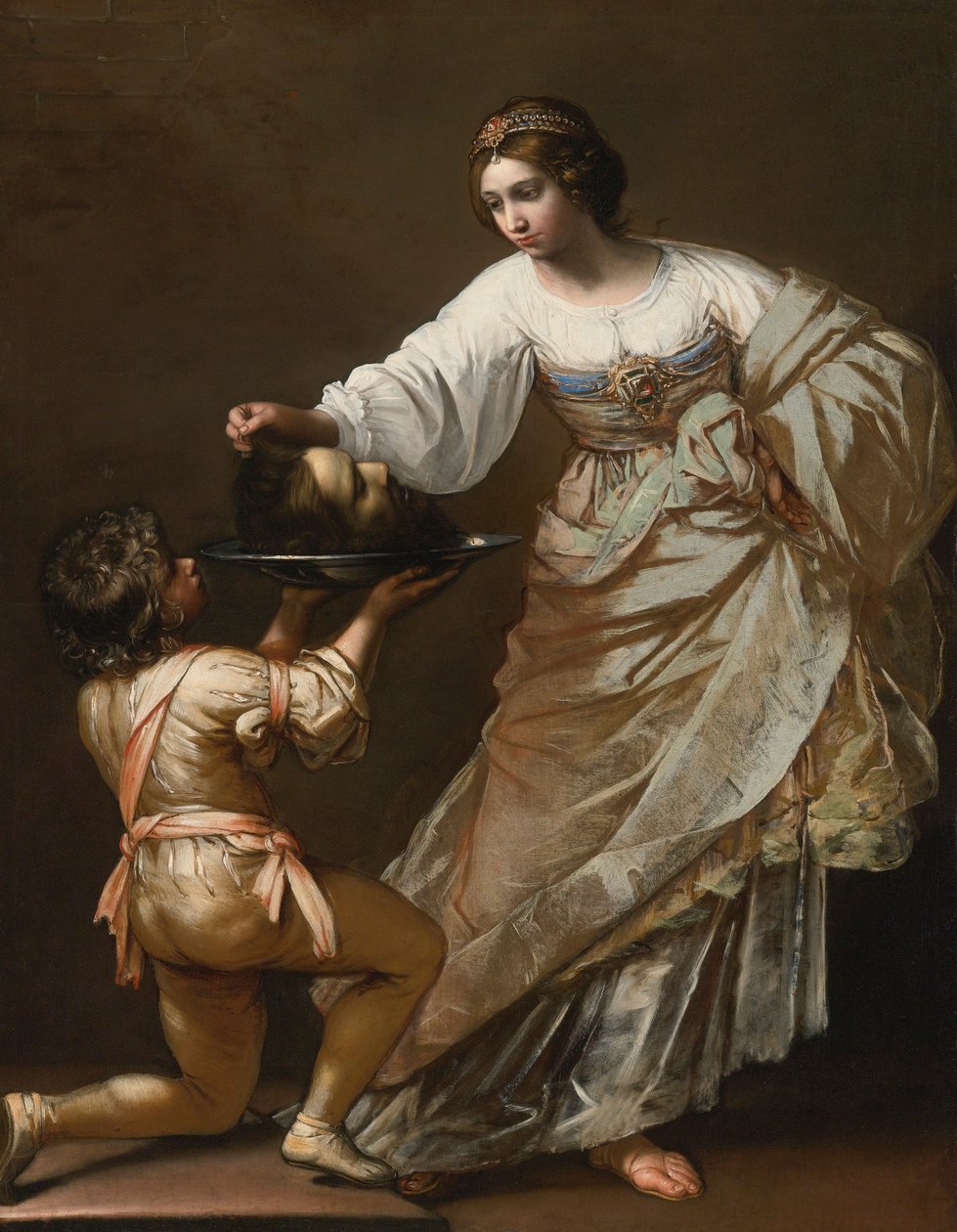 Salomé con la cabeza de Juan el Bautista de after Guido Reni