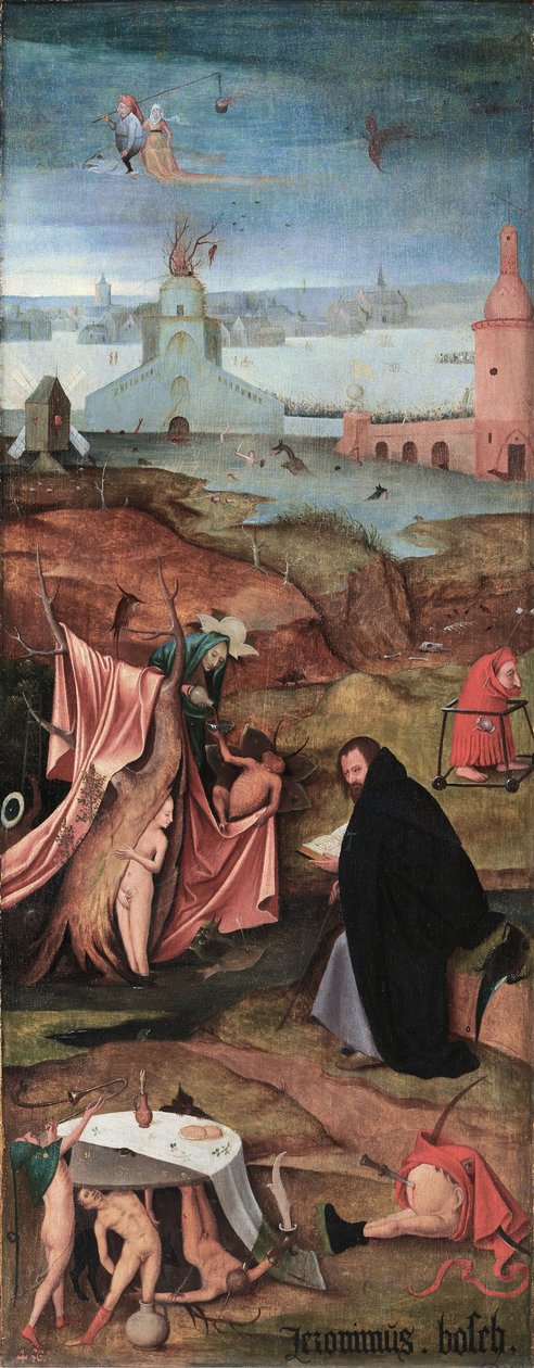 La tentación de San Antonio de After Hieronymus Bosch
