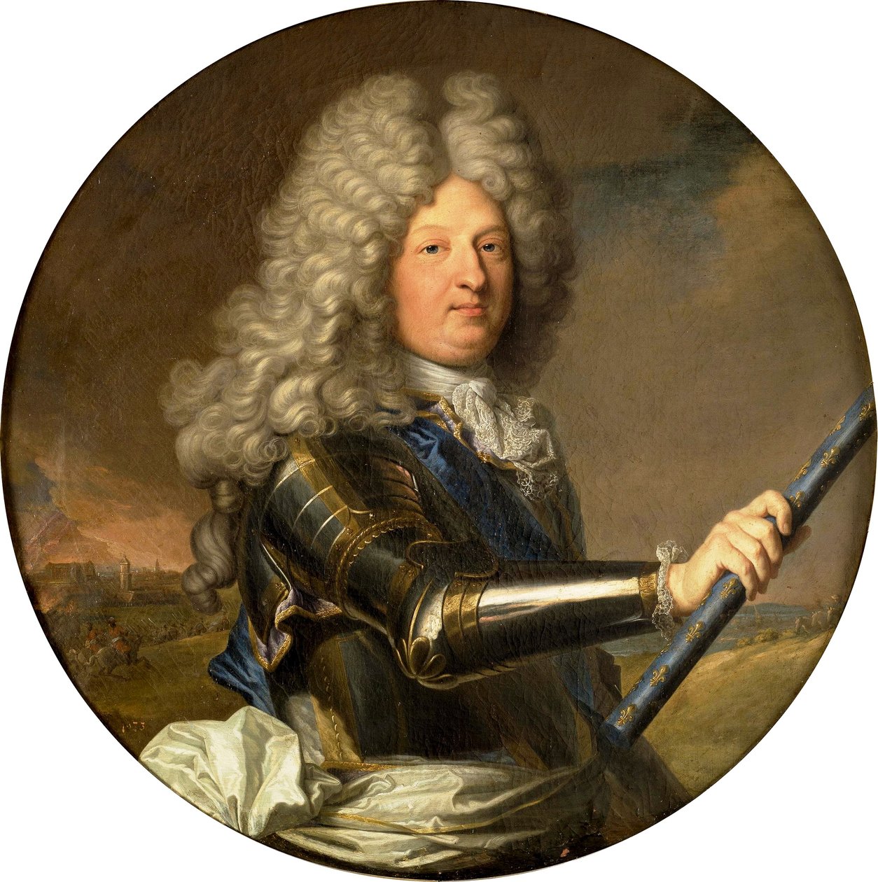 español:  Luis de Francia el Gran Delfín Retrato de Luis de Francia, Gran Delfín de After Hyacinthe Rigaud
