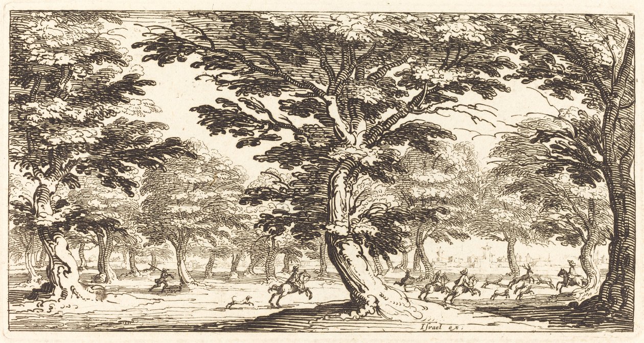 Paisaje de After Jacques Callot