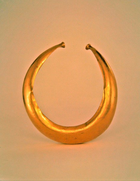 Collar, Mooghaun North, Condado de Clare, Edad de Bronce Tardía, 800-700 a.C. de Age Bronze