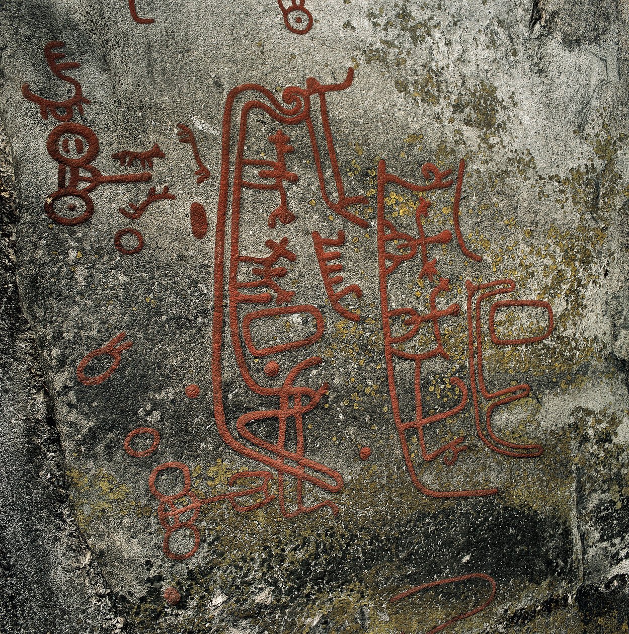 Arte rupestre: Barco (1000 a.C.) de Age Bronze