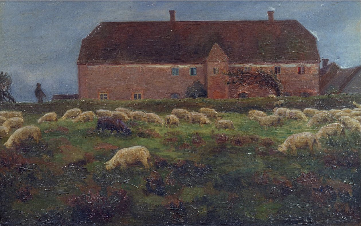 Herregården Kaas en Salling de Agnes Slott Møller