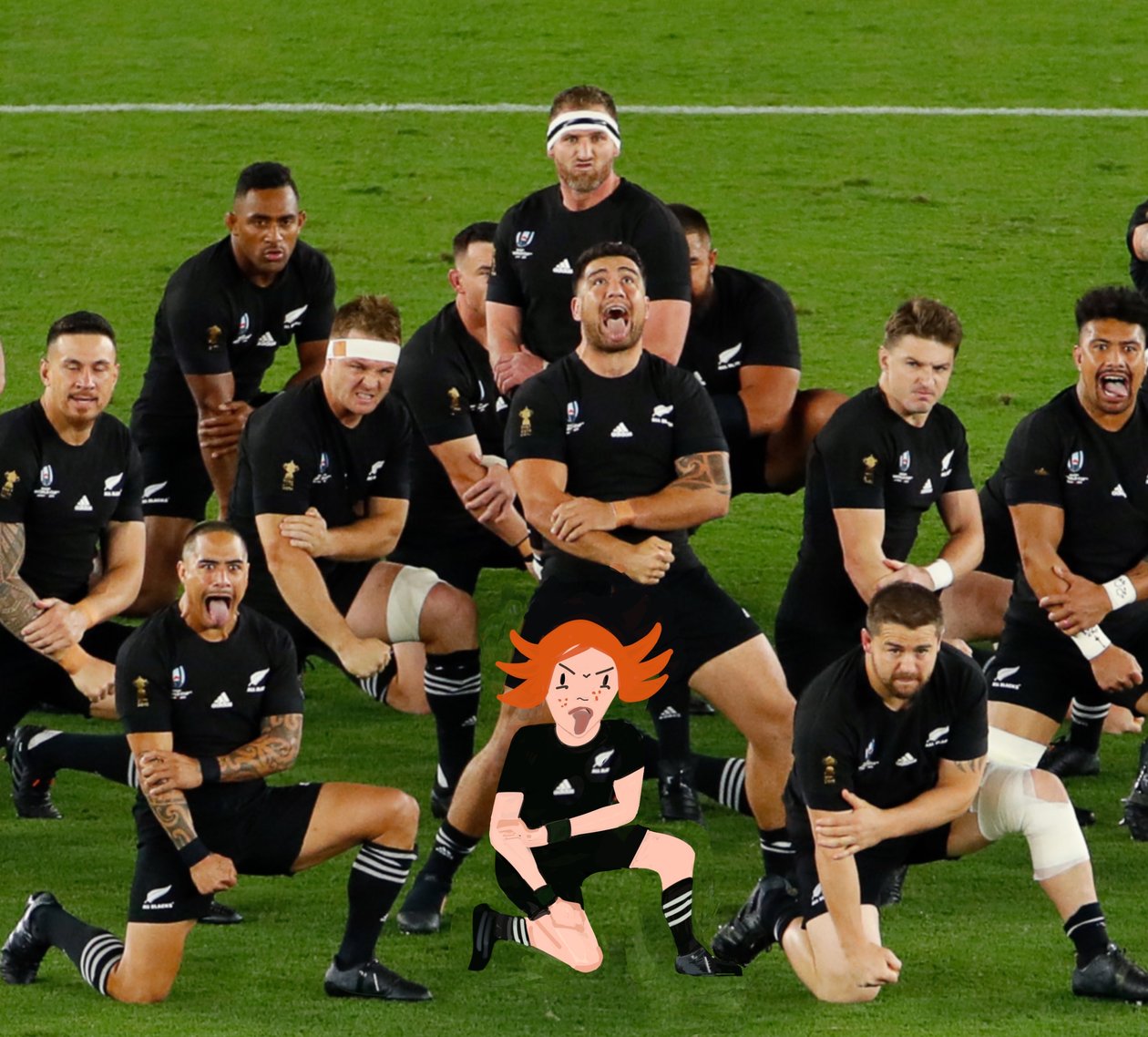 The Hakka , 2023 (arte digital sobre fotografía) de Agnes Girardon