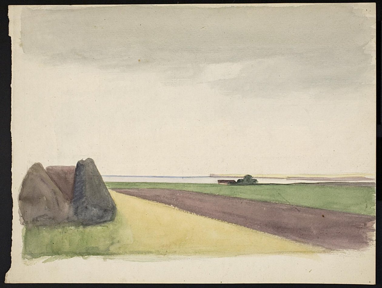 Paisaje de Agnes Slott Møller