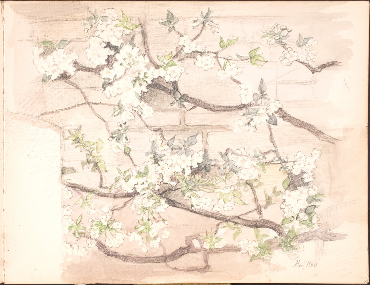 Cuaderno de bocetos. Julio 1899 - junio 1901 de Agnes Slott Møller