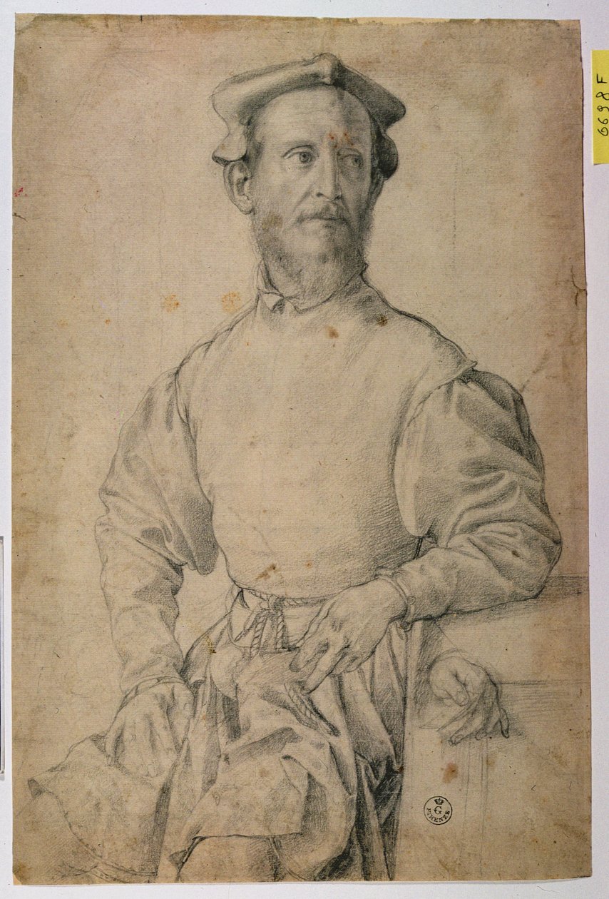Retrato de Jacopo Pontormo (1497-1557) de Agnolo Bronzino
