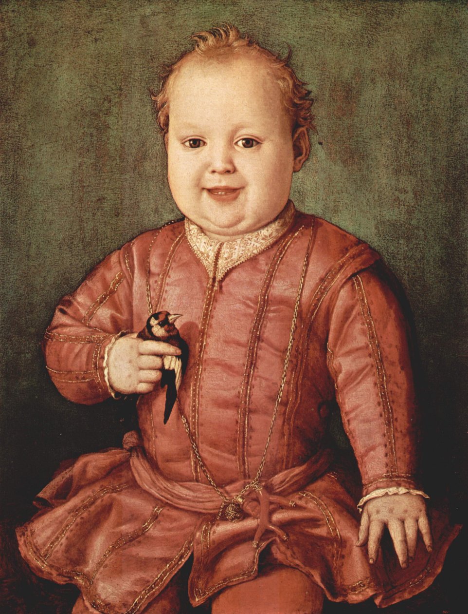 Retrato de Giovanni de Medici como niño de Agnolo Bronzino