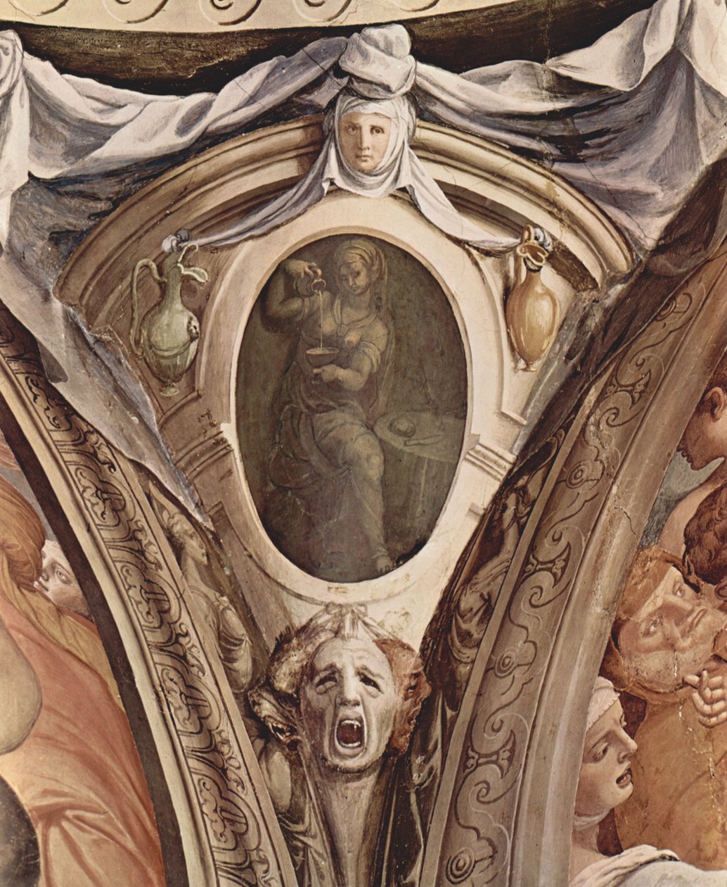 Alegorías de las virtudes cardinales. Frescos en la capilla de Eleonora Da Toledo de Agnolo Bronzino