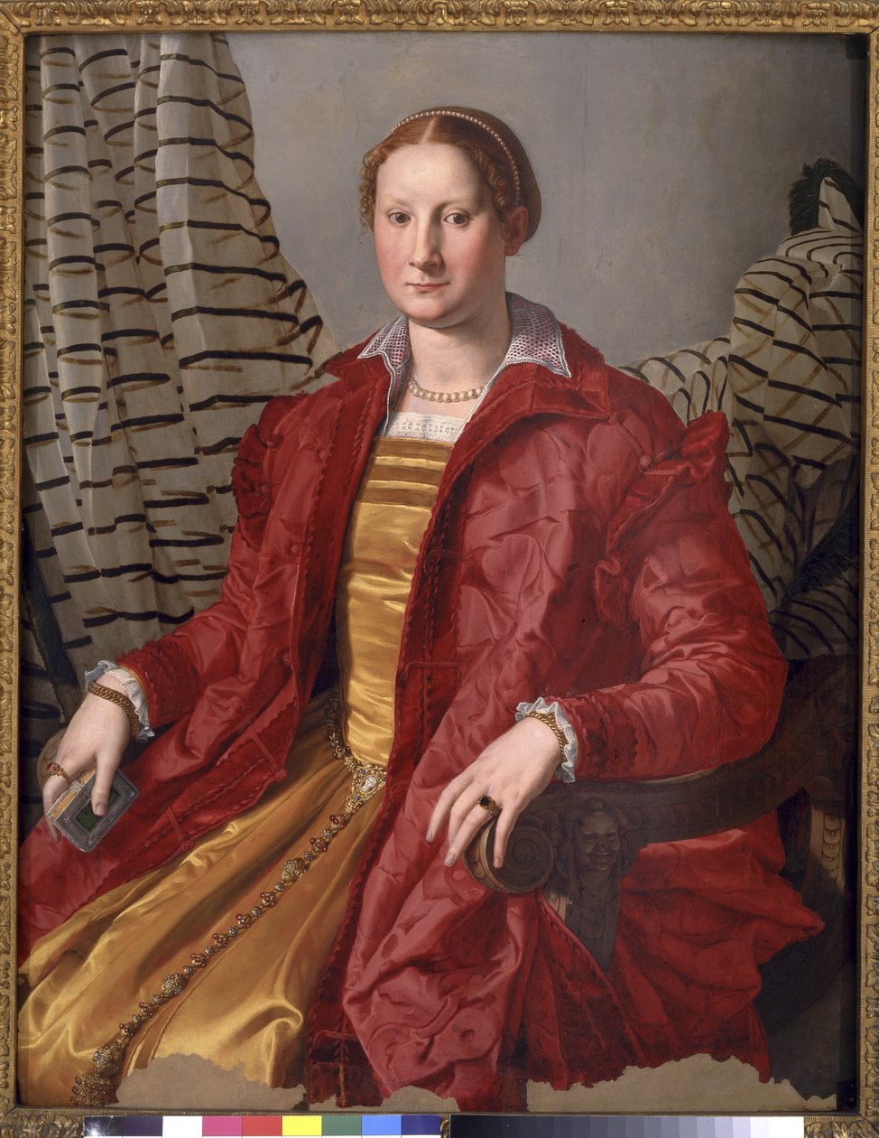 Retrato de una dama, c.1550-55 de Agnolo Bronzino