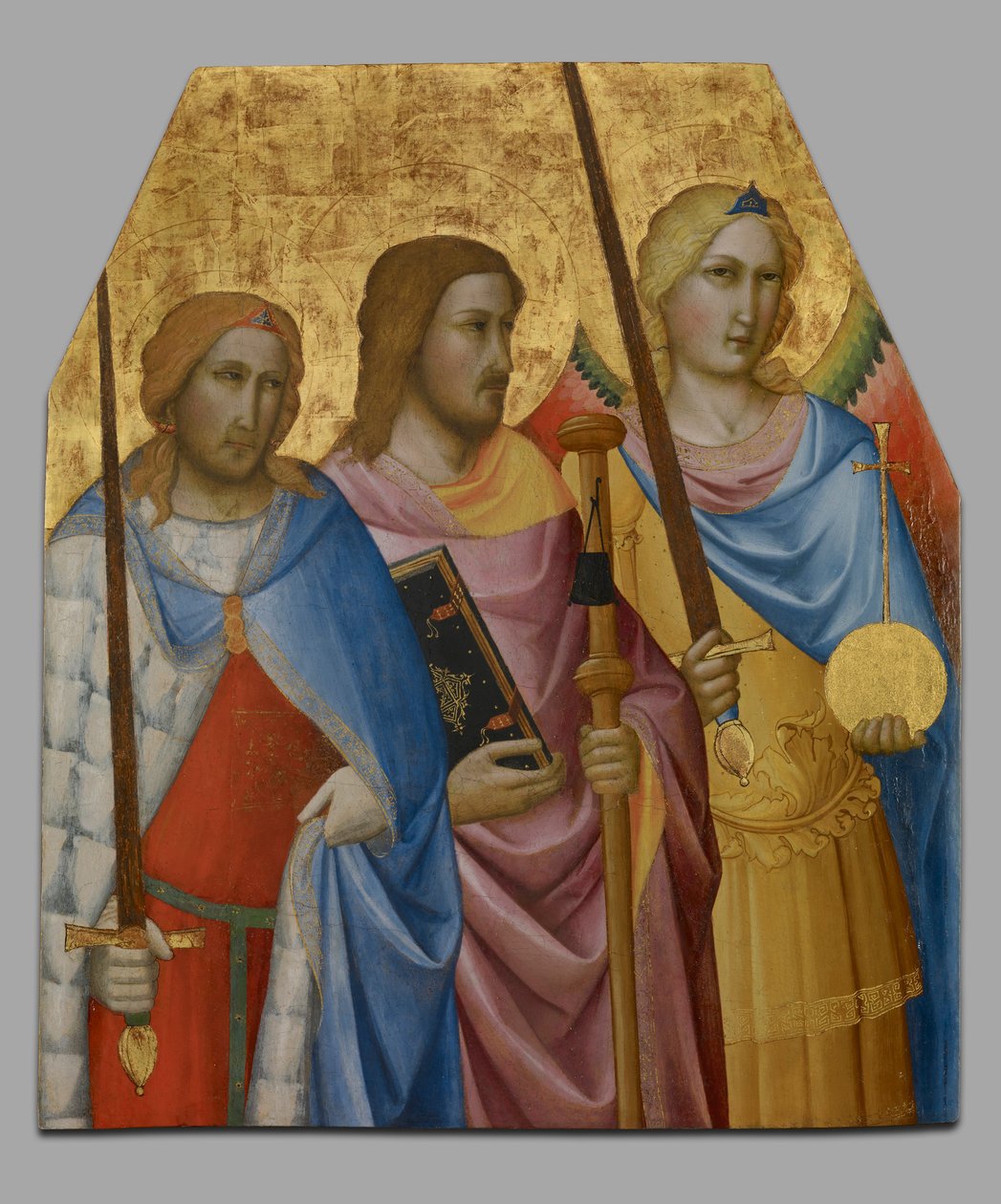Santos Julián, Santiago y Miguel de Agnolo Gaddi