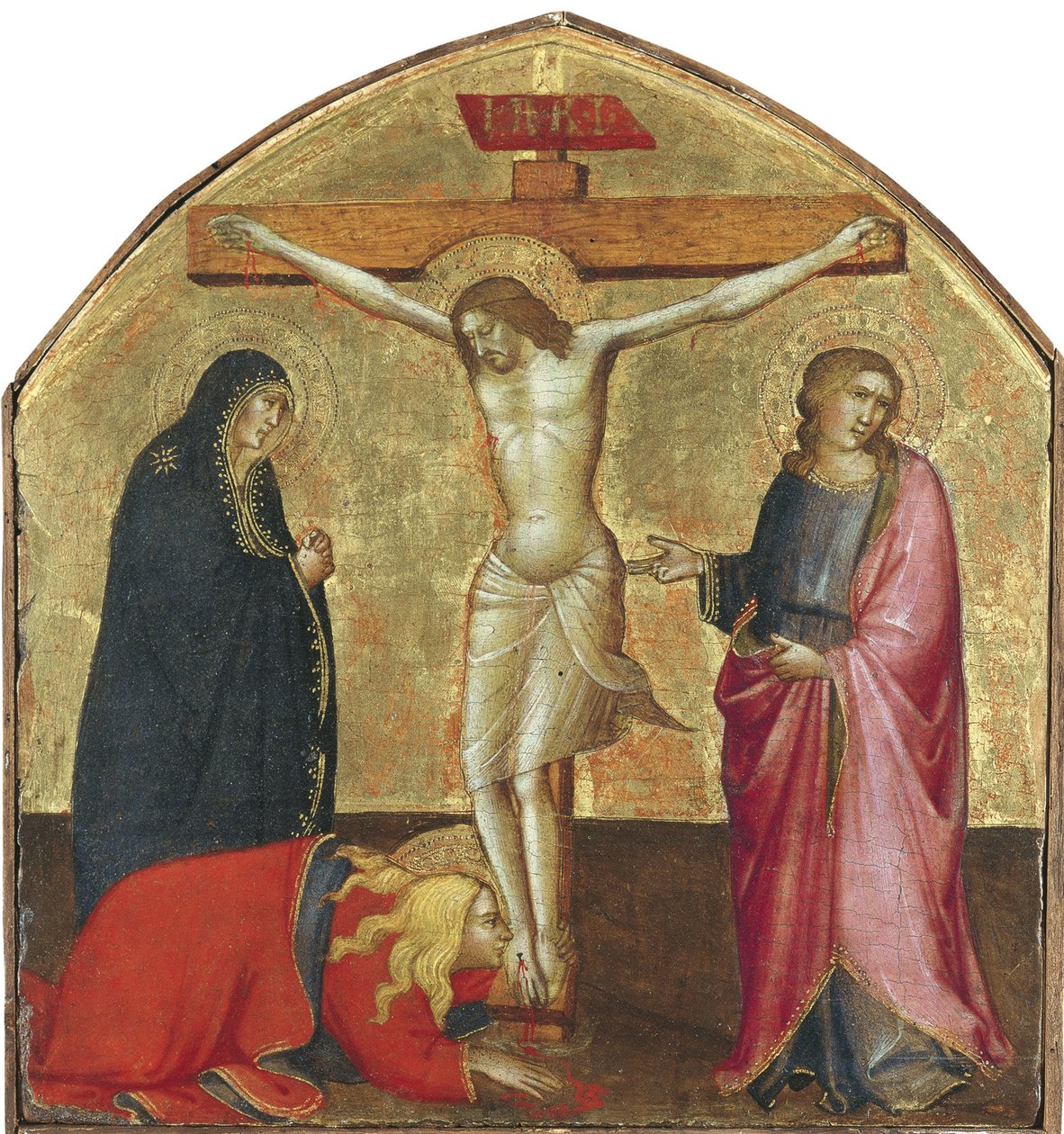 La Crucifixión de Agnolo Gaddi